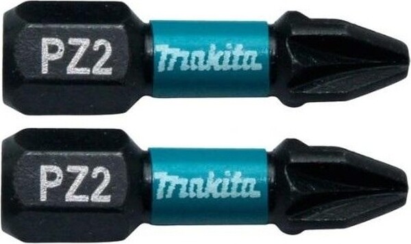 Насадка Makita Impact Black PZ2 25мм C-form 2шт B-63644 tor пенная насадка bosch c 13г makita black