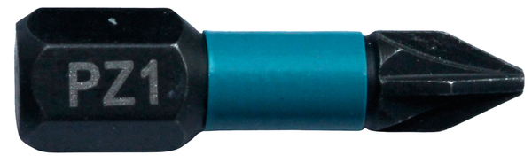 Насадка Makita Impact Black PZ1 25мм C-form 2шт B-63638 makita насадка makita impact black pz2 е form mz 50мм 2шт b 63753