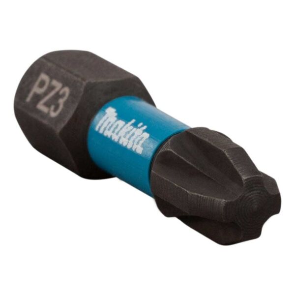 Насадка Makita Impact Black PZ3 25мм C-form 2шт B-63650 makita насадка makita impact black pz2 е form mz 50мм 2шт b 63753