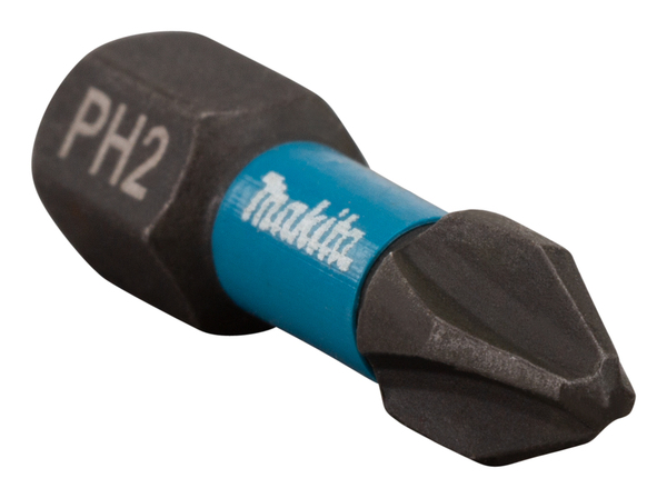 Насадка Makita Impact Black PH2 25мм C-form 2шт B-63616 makita насадка makita impact black pz2 е form mz 50мм 2шт b 63753