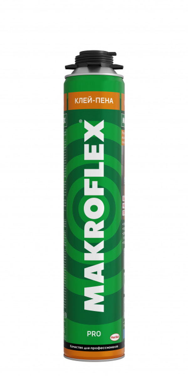 Пена-клей профессиональная «Makroflex» ПРО  850мл;16шт  2598443