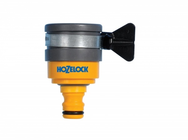 Коннектор HoZelock для крана-смесителя круглого сечения  до 24мм  2177