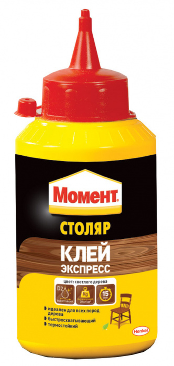 Клей Момент столярный желтый  ( 250гр;12шт.) 422981