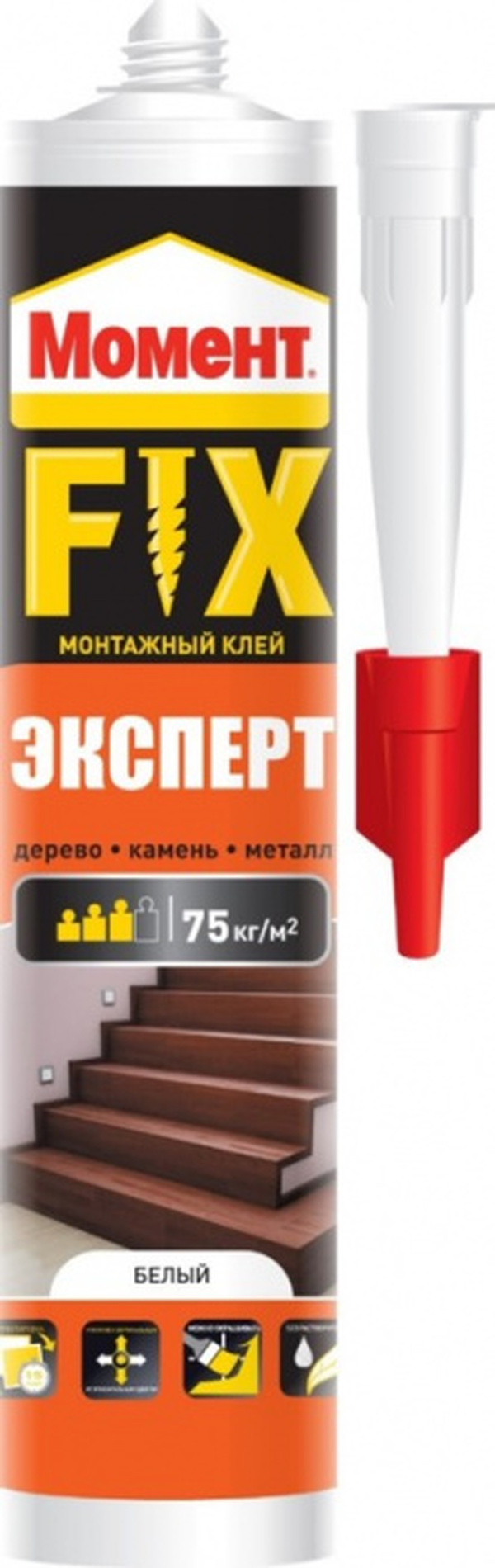 Клей Момент Монтаж  FIX  Эксперт (380гр;12шт) 2126035