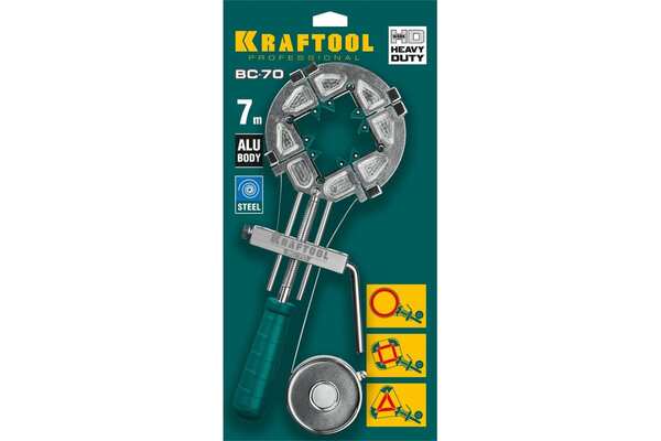 Струбцина Kraftool ВС-70 ременная 7м 32207-2