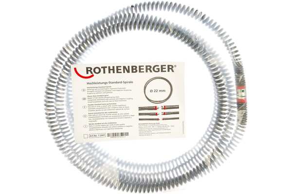 Спираль Rothenberger СТАНДАРТ 22мм*4,5м для машин R600-R80 72441