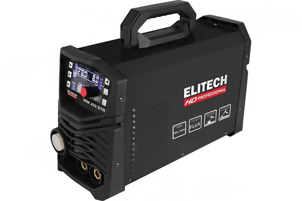Сварочный полуавтомат инверторный Elitech HD WM 200 SYN