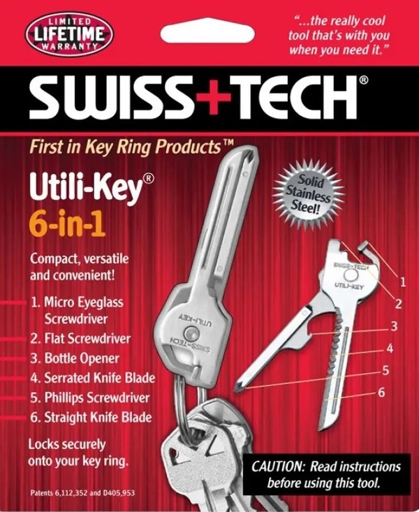 Мультитул SWISS+TECH 6-в-1 ключ ST66676