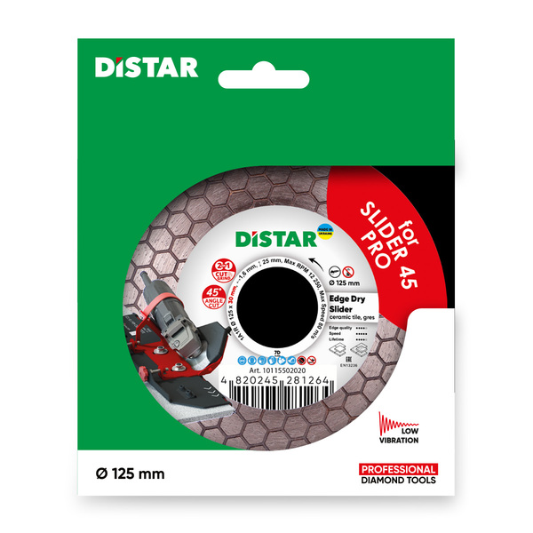 Диск алмазный Distar Edge Dry Slider 125*30 10115502020