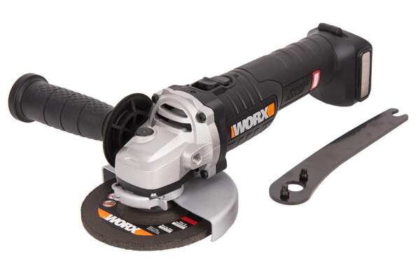 Аккумуляторная угловая шлифовальная машина WORX WX812.9