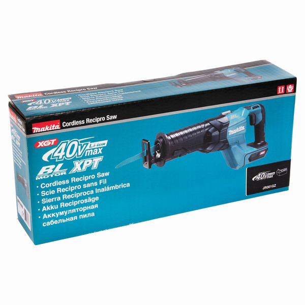 Аккумуляторная сабельная пила Makita JR001GZ XGT BL 40В