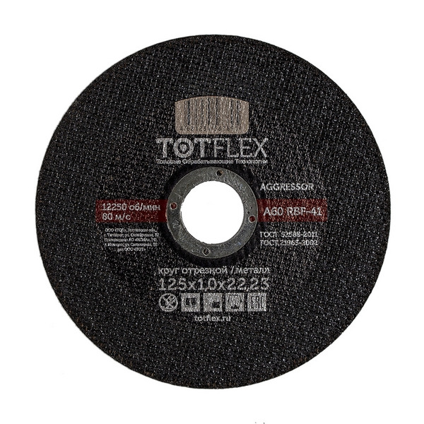 Круг отрезной Totflex Standart 41 180*1.6*22,23 A R BF