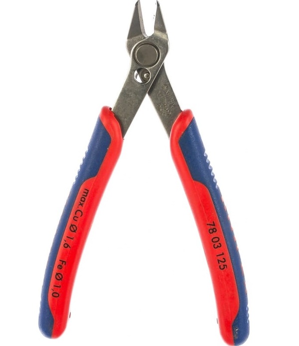 Бокорезы Knipex Electronic Super Knips 125мм KN-7803125 бокорез electronic super knips® knipex kn 7803125