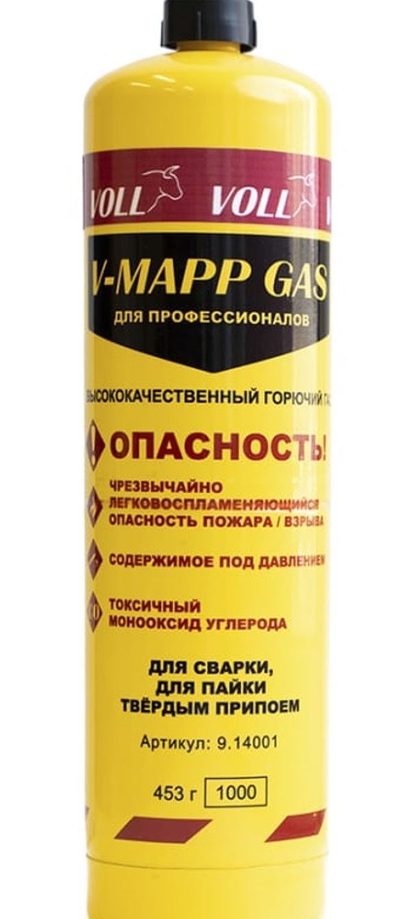 Газовый баллон VOLL V-MAPP газ 1" 9.14001