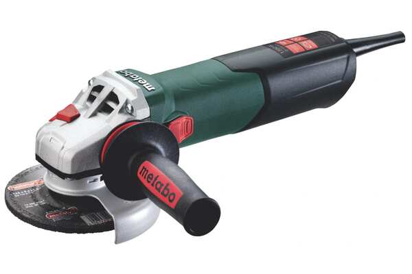 Угловая шлифовальная машина Metabo WEV 15-125 Quick 600468000 машина шлифовальная угловая metabo wa 13 125 quick 1350вт 11000об мин рез шпин m14 d 125мм