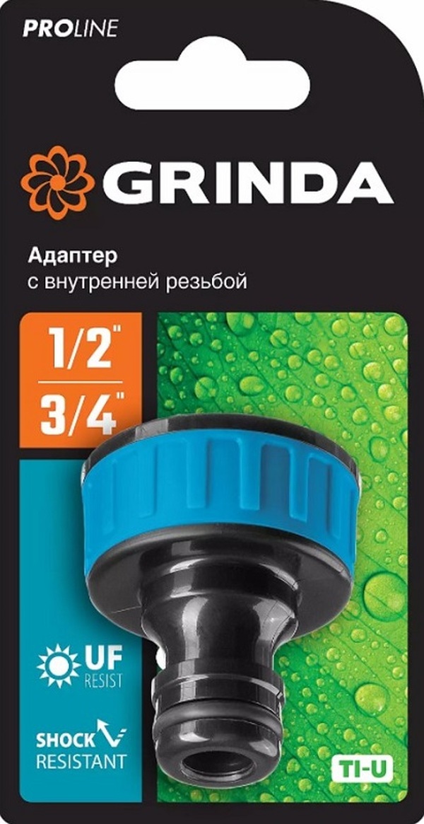 Адаптер Grinda PROLine TI-34 штуцерный 3/4' 8-426402_z01