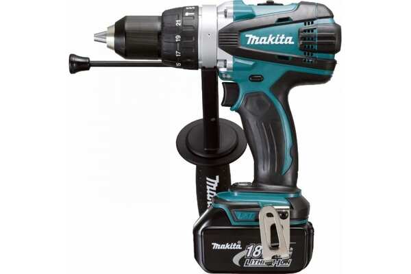 Аккумуляторная дрель-шуруповерт Makita DHP458RFE