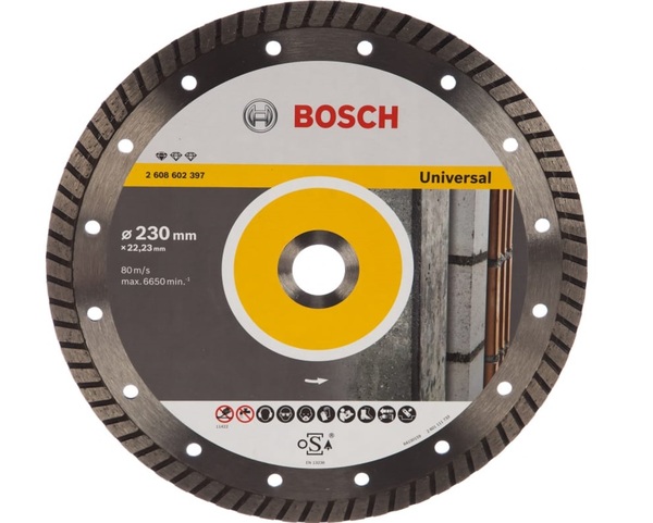 Круг алмазный отрезной Bosch UPE-T 230 2608602397