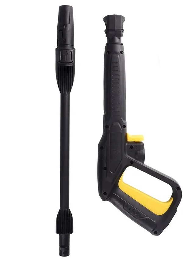 Пистолет бытовой + струйная трубка K2-K7 KARCHER, аналог 2.642-889.0 + 2.642-725.0 набор пистолет со шлангом 12 м karcher для k2 k7 2 643 909 0