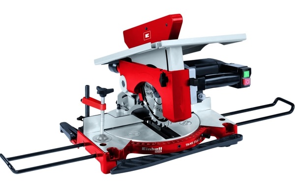 Пила торцовочная Einhell c площадкой TC-MS 2112 T 4300317 пила торцовочная einhell tc ms 2112 1600вт 210х30мм