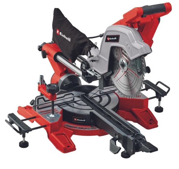 Пила торцовочная Einhell TE-SM 10 L Dual 4300877 пила торцовочная einhell te sm 2534 dual 1800 вт 5100 об мин диск 250х30 мм протяжка