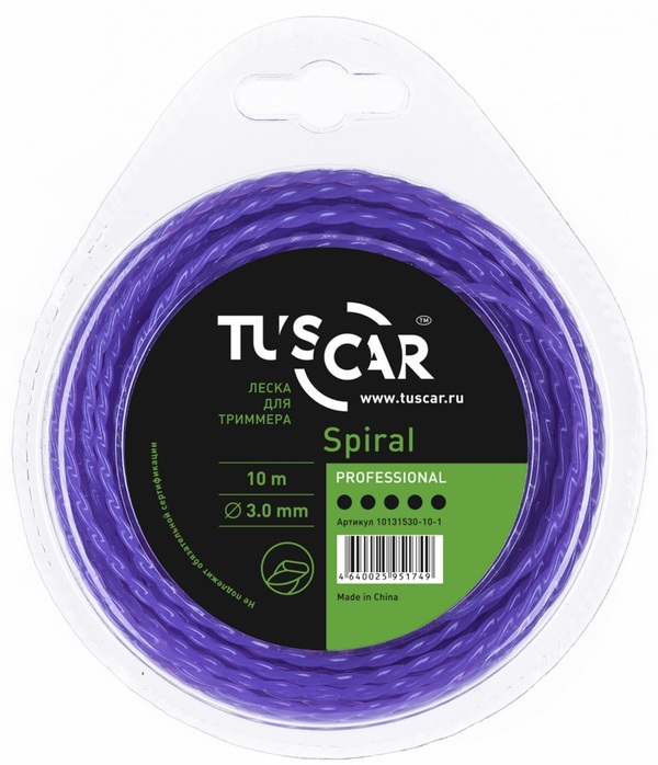 Леска Tuscar Spiral, Professional, 3.0mm*10m 10131530-10-1