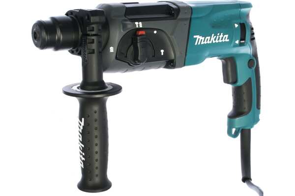 Перфоратор Makita HR2470 перфоратор makita hr2470 перфоратор sds 780вт 3реж 2 7дж 0 4500у м 2 6кг чем зашита уг щеток от пыли