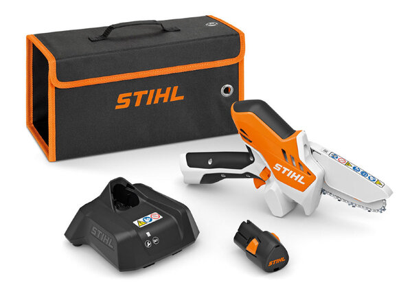 Аккумуляторный сучкорез Stihl GTA 26 GA01-967-1800 аккумуляторный цепной сучкорез stihl gta 26 с аккумулятором и зарядным устройством