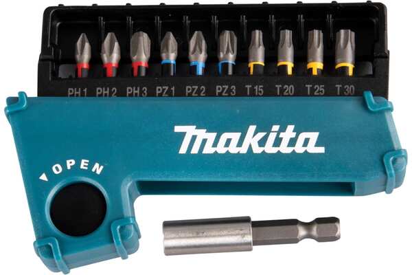 Набор бит Makita Impact Premier 11шт E-03567 набор бит makita e 03567 11пред для шуруповертов