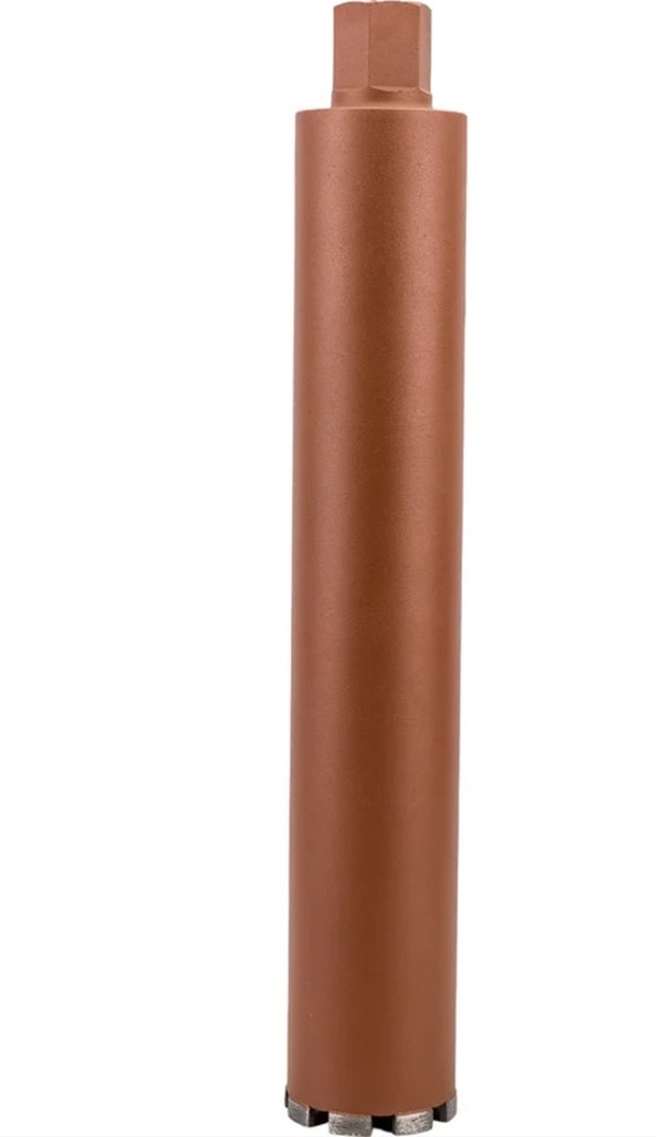 Сверло алмазное кольцевое Адель DH-D400 82*450 1 1/4" R 8LSP  с микроударом  ДУУ00005955