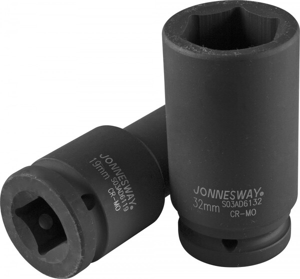 Головка торцевая ударная глубокая Jonnesway 3/4"DR 32мм 48588 S03AD6132