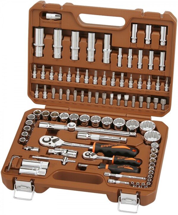 Набор инструмента Ombra 94 пр. 1/4", 1/2"DR OMT94S12 55378