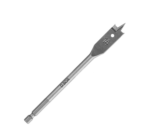 Сверло перьевое по дереву d.Bor Speed 14,0*152 D-DBW2-FL1-Q-152-14