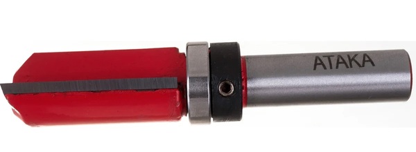 Фреза пазовая прямая Ataka D19/ф12/H38 322190-2  с подшипником  671210