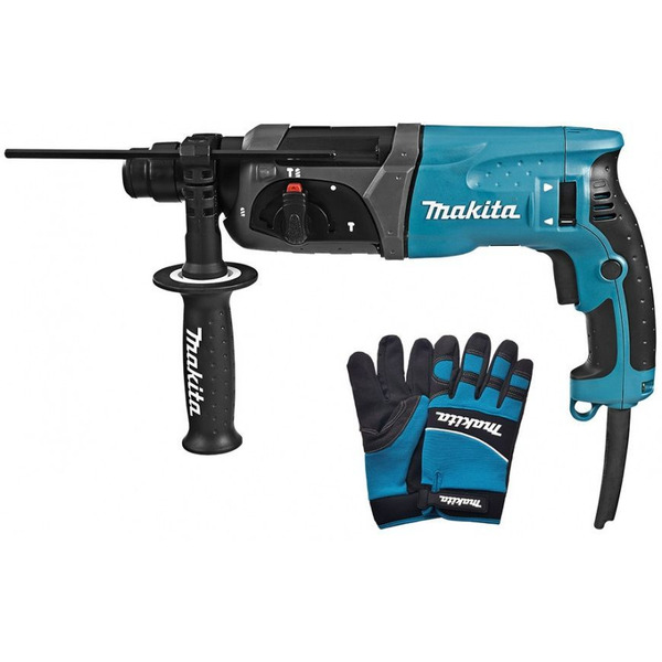 Перфоратор Makita HR2470 + перчатки PHG-190280-XL