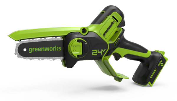 Аккумуляторный сучкорез GreenWorks G24MCS10  c 1хАКБ 4Ач и ЗУ  2008207UB
