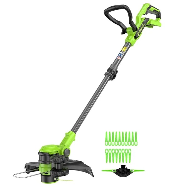 Аккумуляторный триммер GreenWorks G40LT331  с 1хАКБ 2Ач и ЗУ  2113507UA