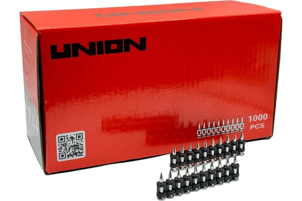 Гвозди по бетону усиленные UNION UT-GPS 2,7x16  1000шт  4631170891202
