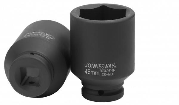 Головка торцевая Jonnesway ударная глубокая 3/4"DR, 46 мм S03AD6146