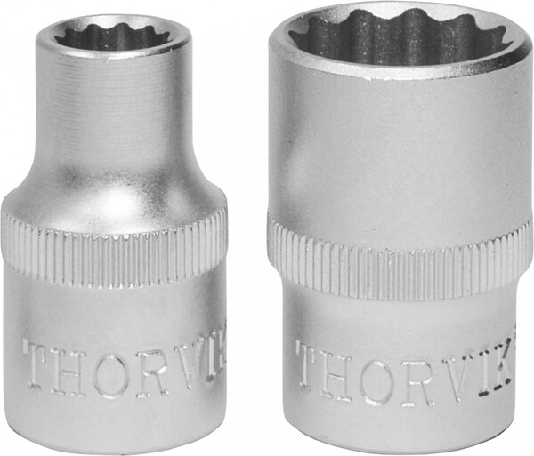 Головка торцевая Thorvik 12-гранная 1/2"DR, 10 мм FS21210