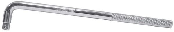 Вороток Г-образный Ombra 3/8"DR, 250 мм 243808