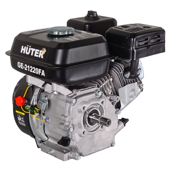 Двигатель бензиновый HUTER GE-21220FА 70/15/3