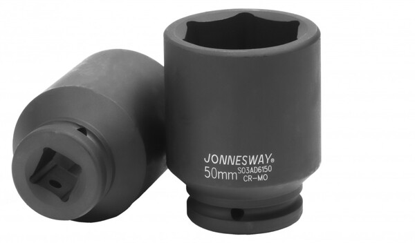 Головка торцевая Jonnesway ударная глубокая 3/4"DR, 50 мм S03AD6150
