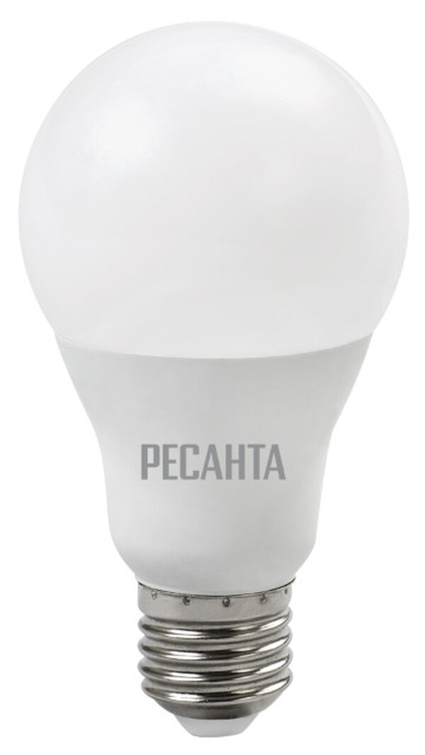 Лампа светодиодная Ресант LL-R-A 65-15W-230-4K-E27 76/1/20