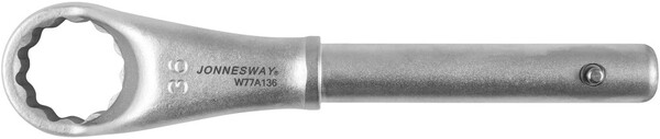 Ключ накидной усиленный Jonnesway 36 мм, d21.5/245 мм W77A136