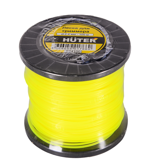 Леска Huter S24100 2.4мм звезда 71/2/4