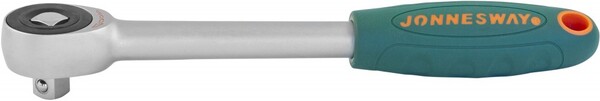 Рукоятка трещоточная Jonnesway ротационная со сквозным приводом 1/2"DR, 60 зубцов, 290 мм R6604 46299