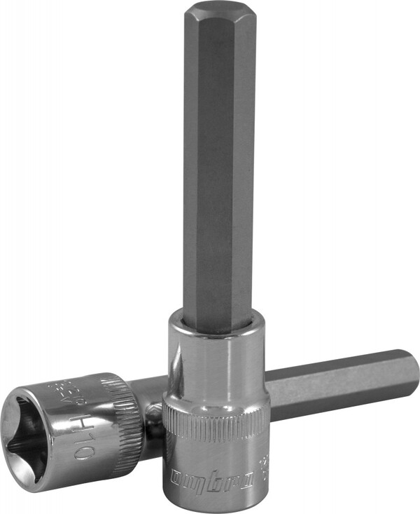 Насадка торцевая Ombra 1/2"DR с вставкой-битой шестигранной, Н14, 100 мм 121214