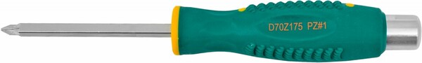 Отвертка стержневая POZIDRIV® , ударная, силовая под ключ, PZ JONNESWAY 1x75 D70Z175
