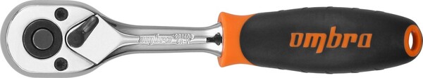 Рукоятка трещоточная Ombra 1/4"DR, 48 зубцов, 140 мм 281403